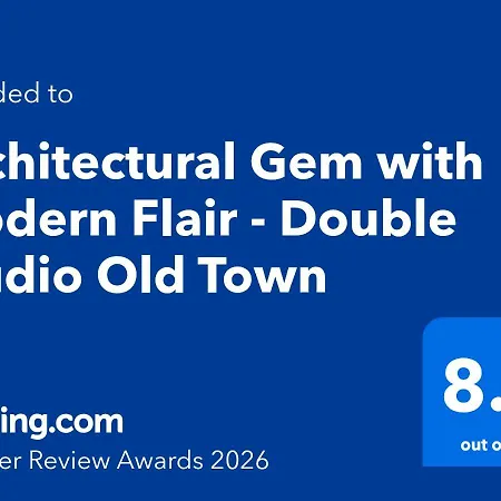 Апартаменти Architectural Gem With Modern Flair - Double Studio Old Town *