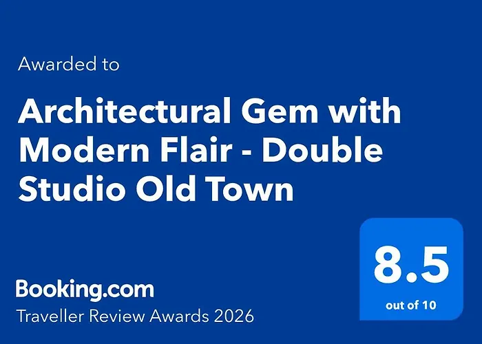 Apartament Architectural Gem With Modern Flair - Double Studio Old Town *
